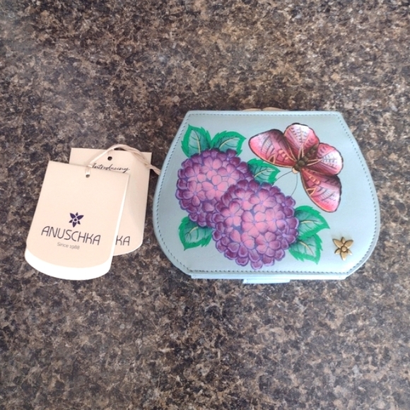 Anuschka Handbags - Anuschka painted leather butterfly wallet BNWT